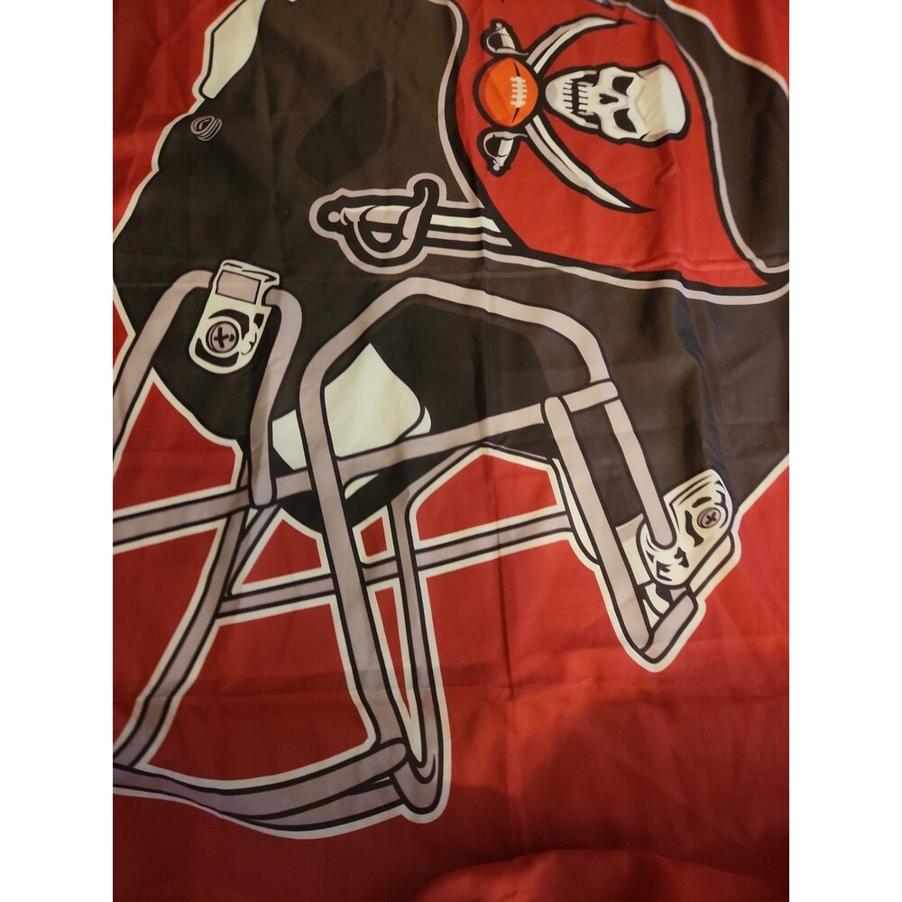 Tampa Bay Buccaneers Red Large Banner Flag NFL 34" X 61"